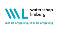 Logo Waterschap Limburg met de omgeving, voor de omgeving